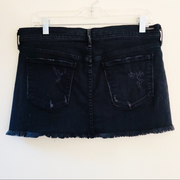 CITIZENS OF HUMANITY Daria Miniskirt Distressed - Picture 6 of 8
